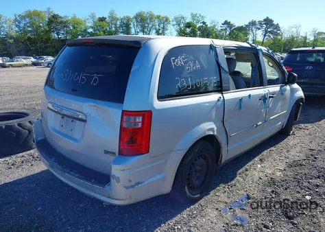 2008 Chrysler Town & Country Lx z USA, uszkodzony, nr VIN 2A8HR44H28R628524
